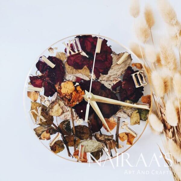 Dense Roses Clock - Image 2