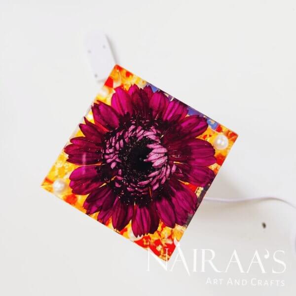 Floral Cube Keepsake - Image 3